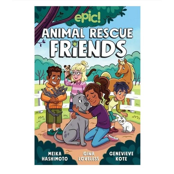 Animal Rescue Friends Volume 1 Book Comic Series Gina Loveless, Meika Hashimoto - Picture 1 of 8
